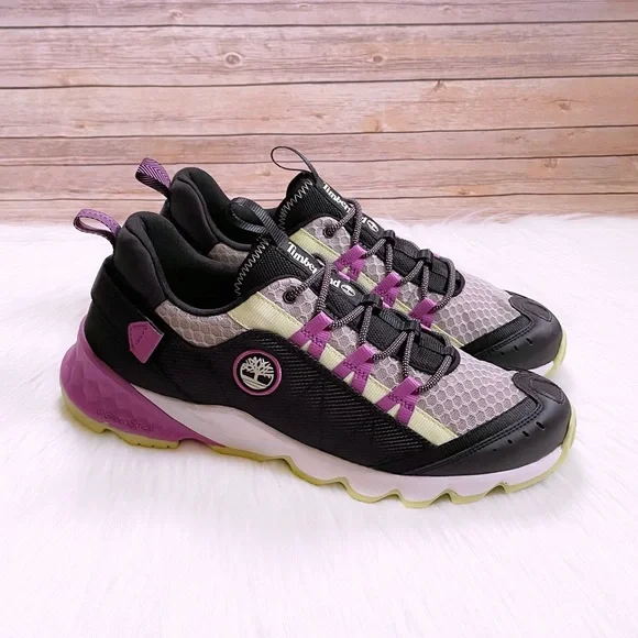 Timberland Men’s Solar Wave Low Taupe Mesh Sneakers - Picture 1 of 7